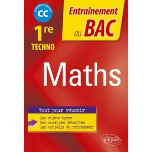 Ellipses Maths 1re Techno pas cher