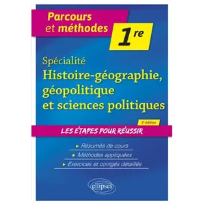Ellipses Spécialité Histoire-géographie, géopolitique et sciences poli... pas cher