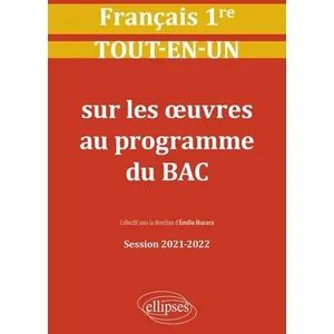 Comparateur de prix : Ellipses Français 1re - Tout-En-Un Sur Les Oeuvres Au Programme Du Bac