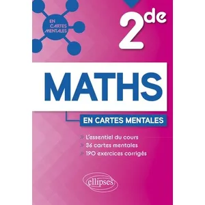 Ellipses Maths En Cartes Mentales 2de pas cher