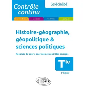 Ellipses Spécialité Histoire-géographie, géopolitique & sciences polit... pas cher