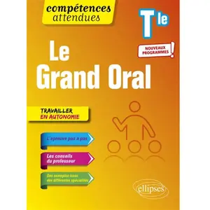 Comparateur de prix : Ellipses Le Grand Oral Terminale