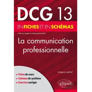 Ellipses La communication professionnelle en fiches et en schémas DCG 13 pas cher