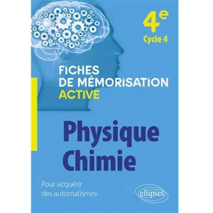 Ellipses Physique-Chimie 4e - Cycle 4 pas cher