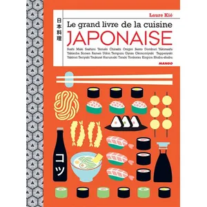 MANGO Le grand livre de la cuisine japonaise pas cher