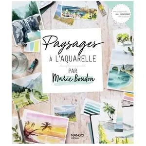 Mango Paysages à l'aquarelle pas cher
