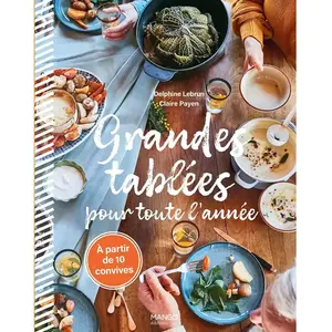Grandes tablées pour toute l'année - Delphine Lebrun pas cher