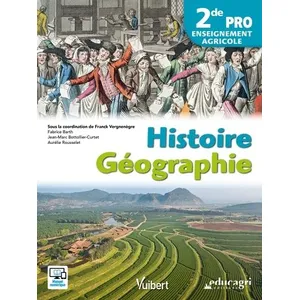 Vuibert Histoire Géographie 2de Pro Enseignement Agricole pas cher