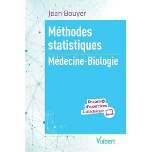 Vuibert Méthodes Statistiques - Médecine-Biologie pas cher