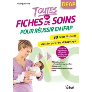 Vuibert Toutes les fiches de soins pour réussir en IFAP pas cher