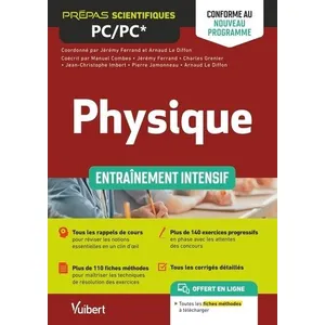 Vuibert Physique Pc/Pc* - Entraînement Intensif pas cher