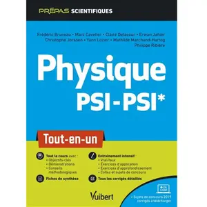 Vuibert Physique PSI/PSI* - Tout-en-un pas cher