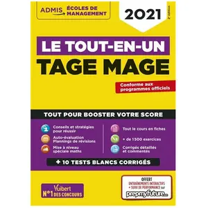Vuibert Tage Mage - Le tout-en-un - Avec PrepMyFuture pas cher