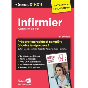 Vuibert Infirmier Admission En Ifsi pas cher