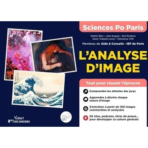 Vuibert L’analyse d’image à Sciences Po Paris pas cher