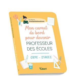 Vuibert Mon carnet de bord pour devenir professeur des écoles pas cher