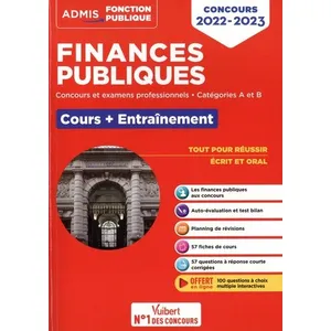 Vuibert Finances publiques - Cours et entraînement - Concours et exame... pas cher