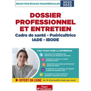 Vuibert Dossier professionnel - Sélection Cadre de santé, Puéricultric... pas cher