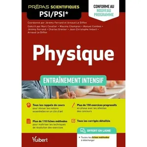 Vuibert Physique Psi/Psi* - Entraînement Intensif pas cher