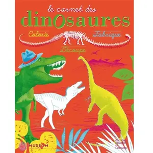 Le carnet des dinosaures pas cher