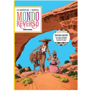 Fluide Glacial-Audie Mondo Reverso Tome 1 - Cornelia & Lindbergh - Avec Cahier Graphique, Dos Toilé Et Ex-Libris Numéroté Et Signé pas cher