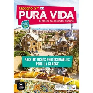 Comparateur de prix : Maison Des Langues Espagnol 2de A2+ Pura Vida - Pack De Fiches Photocopiables Pour La Classe