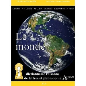 Comparateur de prix : Atlande Eds Le monde - Dictionnaire raisonné de lettres et philosophie
