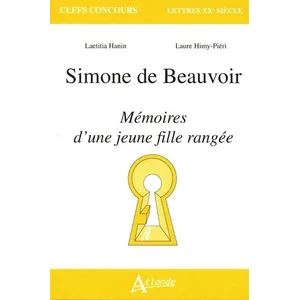 Atlande Eds Simone De Beauvoir - Mémoires D?Une Jeune Fille Rangée pas cher