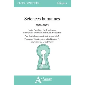 Atlande Eds Sciences humaines 2020-2023 pas cher