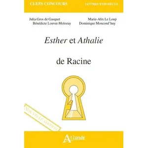 Atlande Eds Esther et Athalie de Racine pas cher