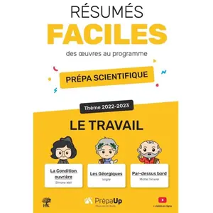 H & K Eds Résumés Faciles Des Oeuvres Au Programme - Prépa Scientifique - Le Travail pas cher