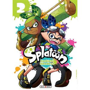 Soleil Manga - Kazé - Splatoon T.2 - Roman graphique - Sankichi Hinodeya - Adolescents mi-homme mi-calamar pas cher