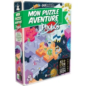 Jeu d'enquête Gameflow Mon Puzzle Aventure Phobos 42 pièces pas cher