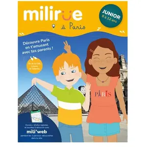 Timeflies Milirue À Paris Junior - Découvre Paris En T'amusant Avec Tes Parents ! pas cher