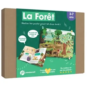 Pandacraft La Forêt - Avec Un Dossier Éducatif, Un Poster 3d Et Plein De Jeux pas cher