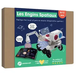 Pandacraft Les engins spatiaux: Fabrique ton rover et pars en mission d'exploration spatiale ! pas cher