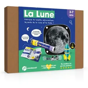 Pandacraft La Lune - Kit ludo-éducatif 3-7 ans pas cher