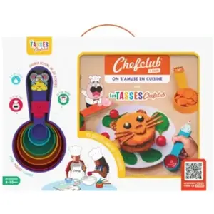 Coffret Chefclub Kids: On s'amuse en cuisine avec les tasses Chefclub pas cher