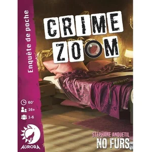 Aurora Crime Zoom : No Furs - Asmodee - Dès 62 ans pas cher