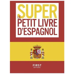 ISBN First Le super petit livre d'Espagnol pas cher