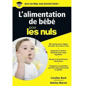 ISBN First L'alimentation de bébé pour les nuls pas cher