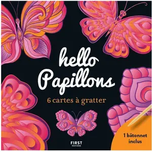 First Cartes à gratter mini - Hello Papillons