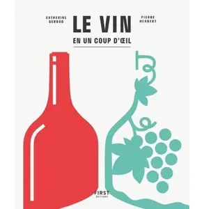 ISBN First Le vin en un coup d'oeil pas cher