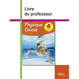 ISBN Belin Éducation Physique Chimie 4e - Livre Du Professeur pas cher
