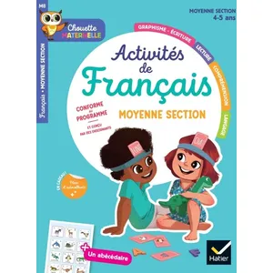 Hatier Maternelle Activités de français Moyenne Section - 4 ans pas cher