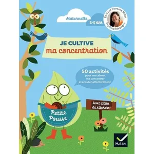 Hatier Je Cultive Ma Concentration Maternelle - Avec Plein De Stickers pas cher