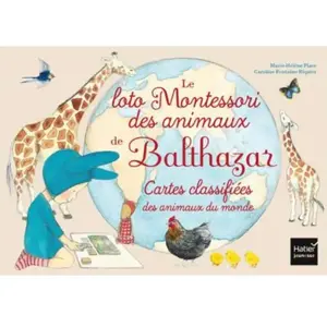 Hatier Jeunesse Le loto Montessori des animaux de Balthazar pas cher