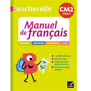 Hatier Manuel de français CM2 Bescherelle pas cher