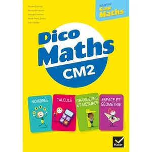 Comparateur de prix : Hatier Dico maths CM2 Nouveau Cap maths