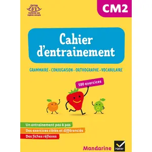 Hatier Français Cm2 - Cahier D'entraînement pas cher
